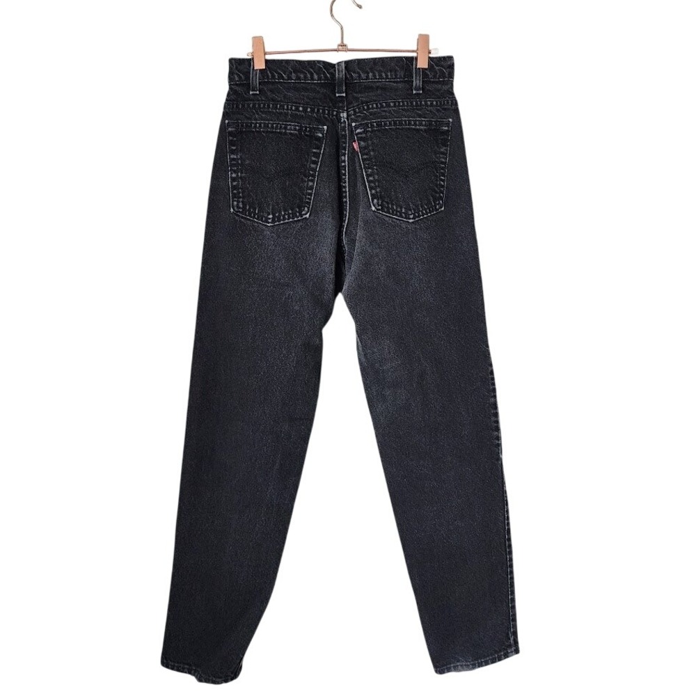 VINTAGE LEVIS 550 Black Relaxed Fit Jeans Y2K USA made 30x32